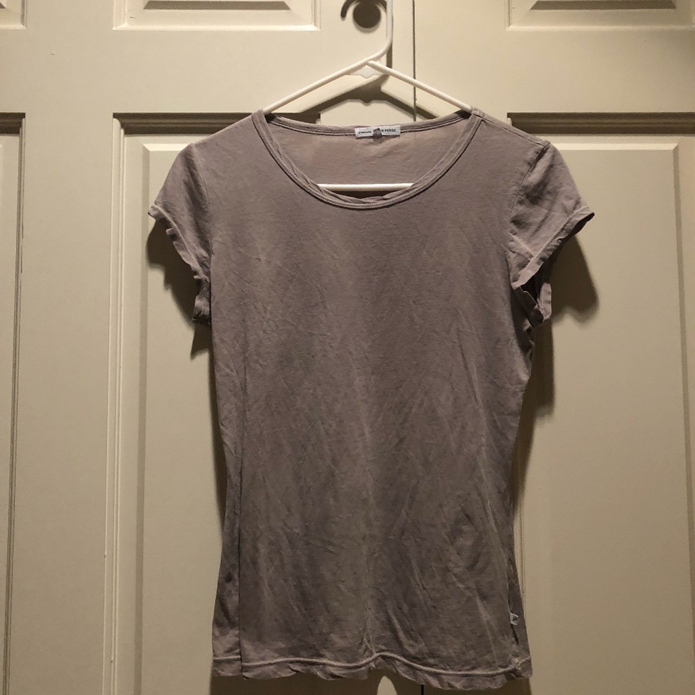 James Perse Tee. size 3 taupe